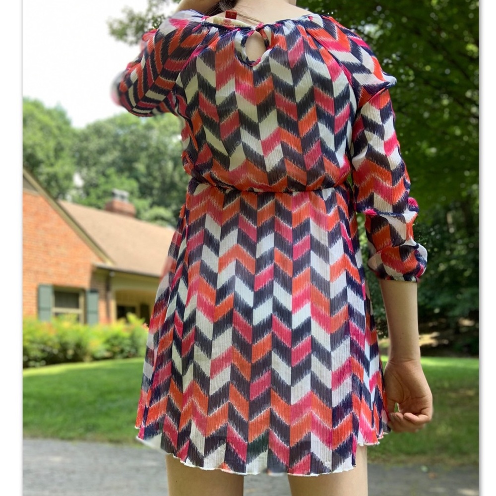 EUC Girls Red Camel Dress